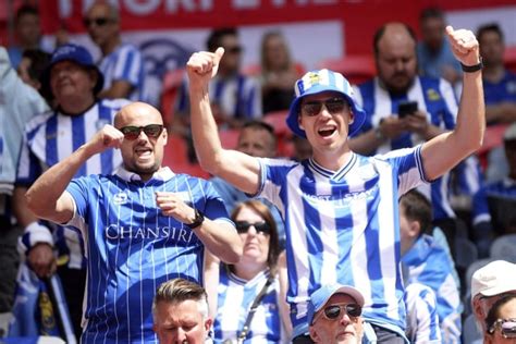 50 pictures of Sheffield Wednesday fans and players celebrating Wembley ...