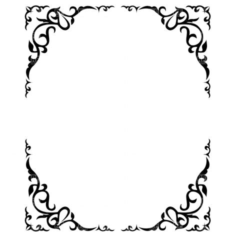 Scroll Border Vector at GetDrawings | Free download