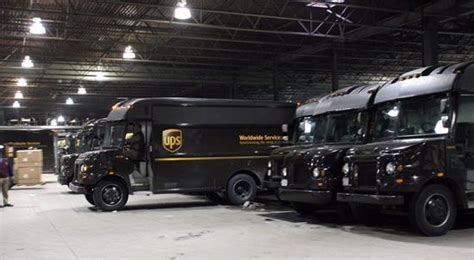 Fleet of UPS delivery vehicles | Truck transport, Trucking companies ...