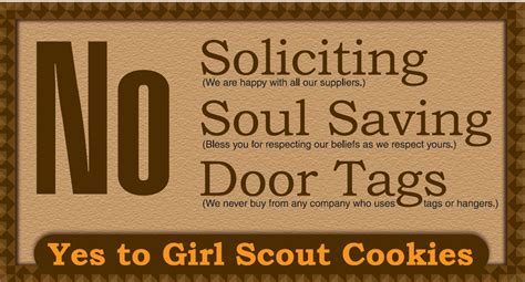 No Soliciting Door Sign Free Printable | Worldlabel Blog