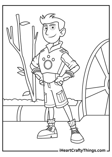 Printable Wild Kratts Coloring Pages