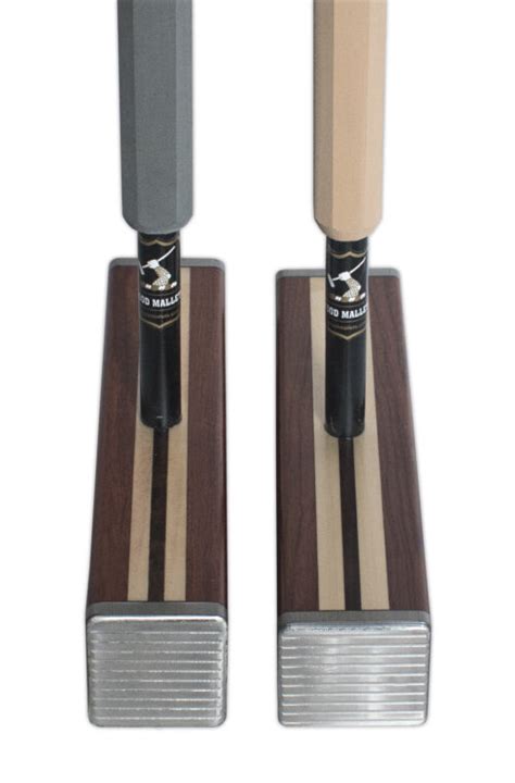 Evolution Croquet Mallet (Carbon shaft, stainless end plates) - Wood ...