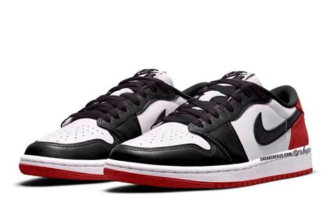 最新リーク｜Nike Air Jordan 1 Low OG "Black Toe"｜抽選/販売/定価情報 | スニーカーダンク