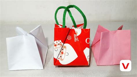 DIY Origami Mini Paper Bag