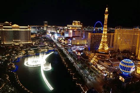 Our view from the balcony at Cosmopolitan. : LasVegas