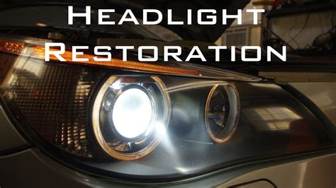 Headlight Restoration DIY - EASY! - YouTube