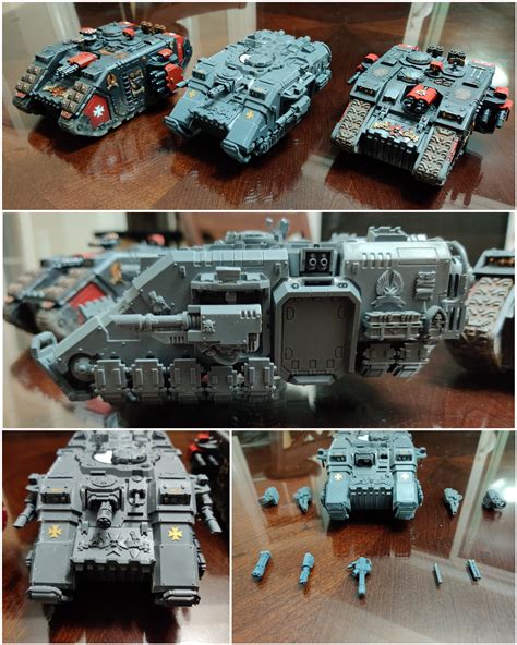 Fixed/Converted Primaris Repulsor : r/Warhammer40k