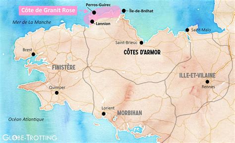 La Côte de Granit rose en Bretagne