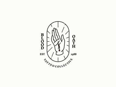 Blood Oath Tattoo Collective Concept by Brett Lair on Dribbble