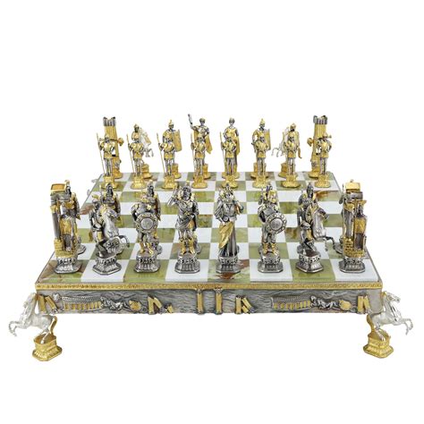 Chess Set Handmade, Rome Chess Set, Vintage Chess Set, Luxury Chess Set ...