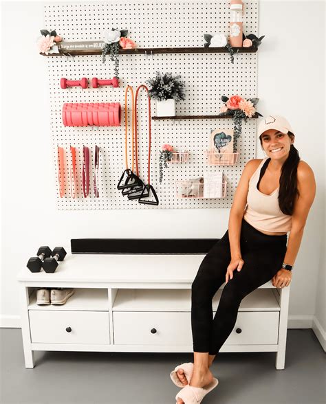 DIY Home Gym Storage - Meg Ortiz