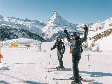 Skiing In Zermatt, Switzerland... - Hand Luggage Only - Travel, Food ...