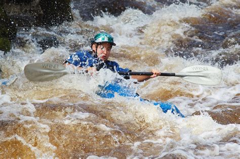 Kayaking In Rapids Free Stock Photo - Public Domain Pictures