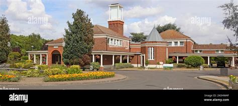 Well tended summer flowers & gardens around the South & East Chapel ...