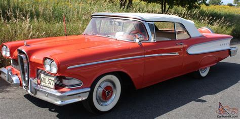 1958 Ford edsel convertible sale