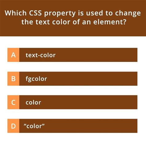 Which Css Property Configures The Color Of Text - propertyblogjule