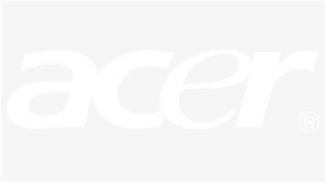 Acer Logo Black And White - Johns Hopkins Logo White, HD Png Download ...