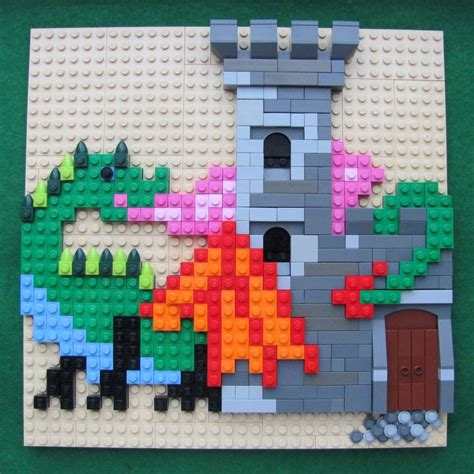 Lego activities, Lego mosaic, Lego craft