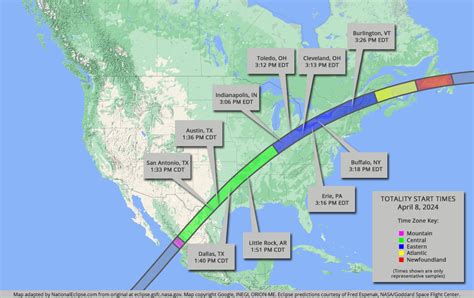 2024 Eclipse Path Google Map - Yoshi Katheryn