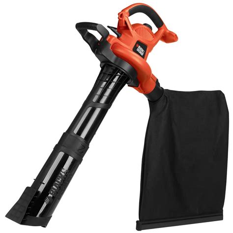 BLACK+DECKER 12-Amp 400-CFM 250-MPH Corded Electric Leaf Blower at ...