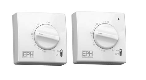 Room Thermostat with On/Off Switch - EPH Controls