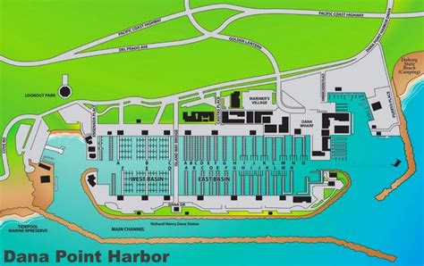 Dana Point Harbor Map - Ontheworldmap.com