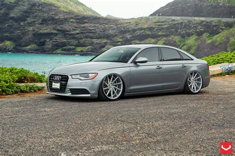 Stylish Lowered Audi A6 on Custom Wheels — CARiD.com Gallery