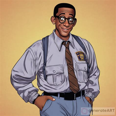 Steve Urkel: Cold FBI Agent Transformation | GenerateArt