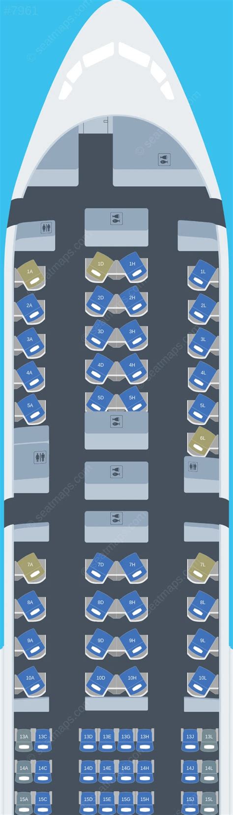 American Airlines Boeing 777 Seat Map - Updated 2024. Find the best ...