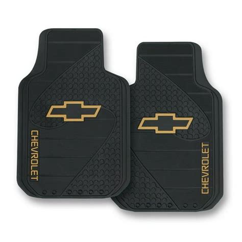 Chevy Factory Style Trim-To-Fit Molded Front Floor Mats - Set of 2 ...