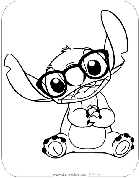 Lilo & Stitch Coloring Pages (2) | Disneyclips.com