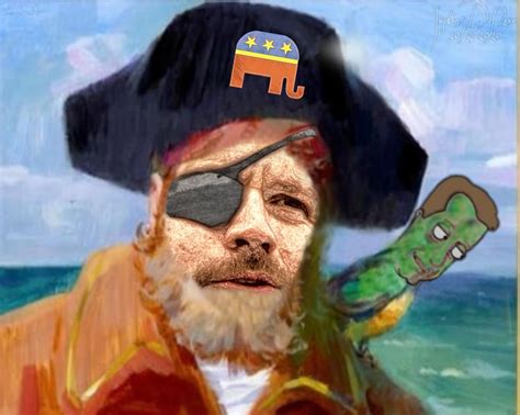 Dan Crenshaw GOP Patchy the Pirate Spongebob James Woods- ThorGift.com ...