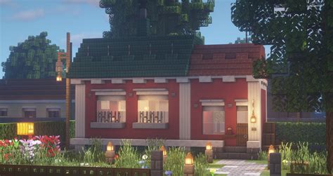 Minecraft : How to build a Pink Terracotta house Minecraft Map