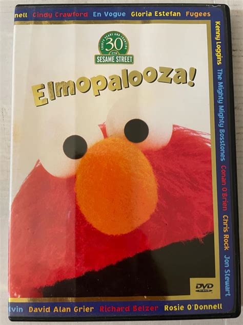 Sesame Street ELMOPALOOZA! (DVD) 30TH ANNIVERSARY for sale in ...