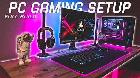 FULL RGB PC and Gaming Desk Setup Build! - Tips, Tricks and Favorite ...