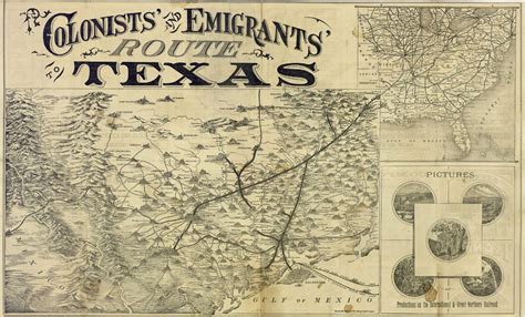 Colonists’ and Emigrants’ Route to Texas – Save Texas History – Medium