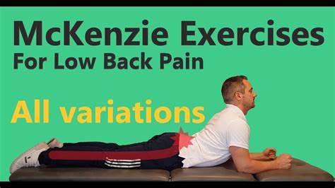 Mckenzie Low Back Exercises