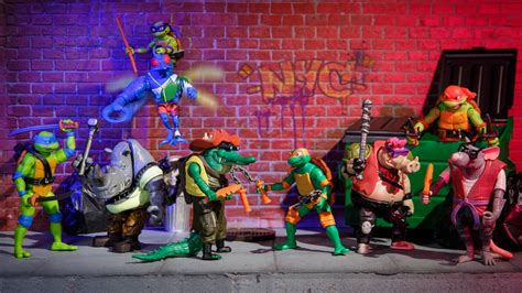 Teenage Mutant Ninja Turtles: Mutant Mayhem Mutant Figures