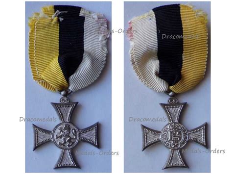 Bulgaria WWI WWII Royal Medal Long Military Service Army X 10 Years ...