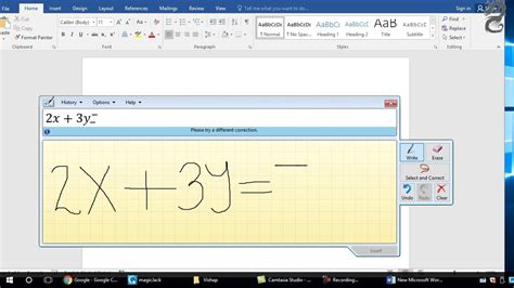 Windows 10 math input panel - ecjuja