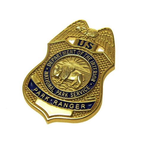 National Park Service Park Ranger Mini Badge Pin | Dept of Interior ...