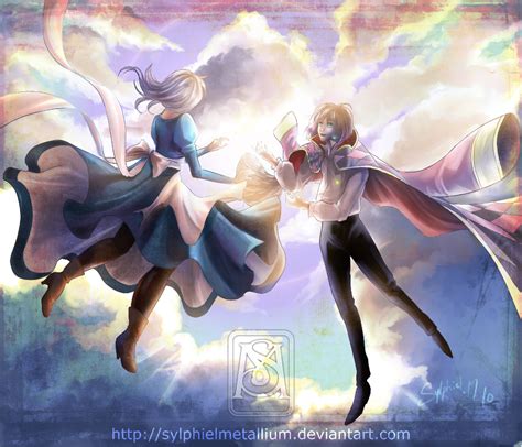 Howl and Sophie - Howl's Moving Castle Fan Art (31710392) - Fanpop