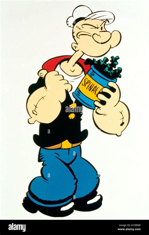 Popeye cartoon hi-res stock photography and images - Alamy