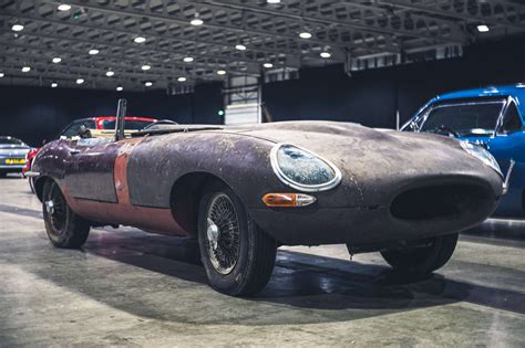 This E-type with harlequin paint and a checkered past is worth a small ...