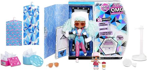 LOL OMG Winter Chill dolls - Big Wig, Icy Gurl, Missy Meow, Camp Cutie ...