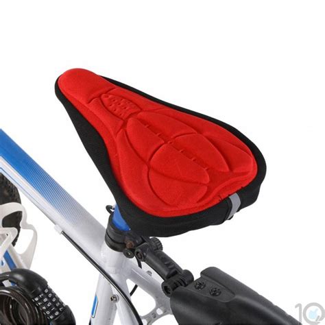 Buy Online India 10Dare Cycle Gel Seat Cover | Red | Comfortable ...