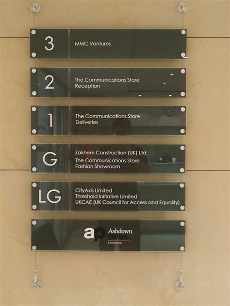 Office Directional Signs