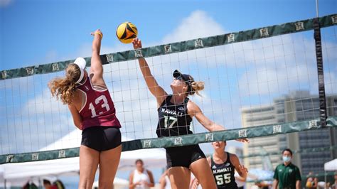 Hawaii beach volleyball completes play at Duke Kahanamoku Beach Classic ...