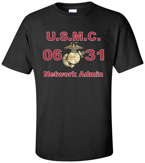 United States Marine Corps MOS 0631 Network Admin Apparel