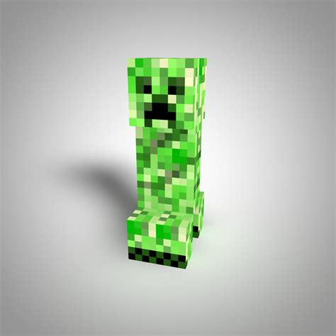 Minecraft Creeper Render by Danixoldier on DeviantArt